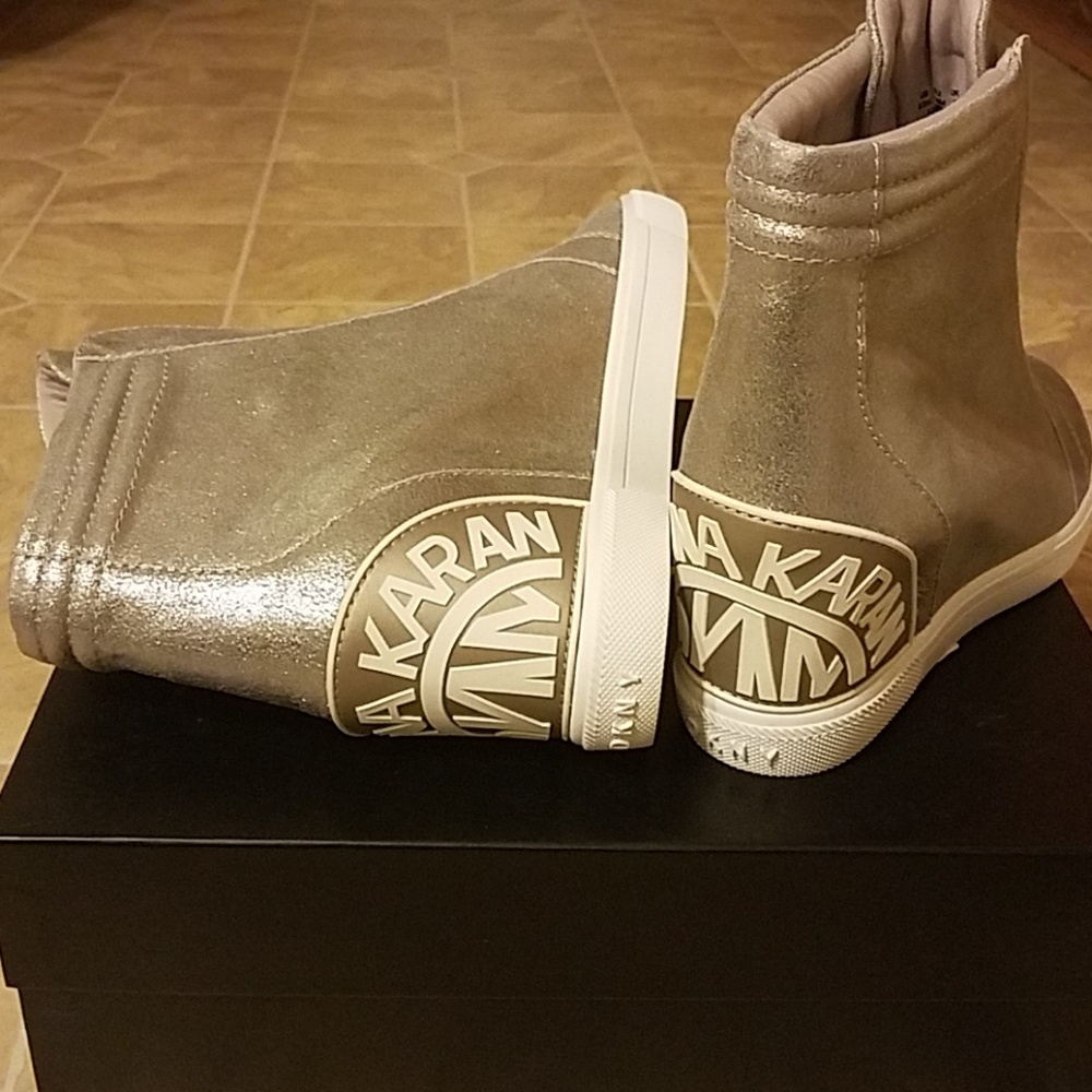 Donna Karan Wedge Sneakers